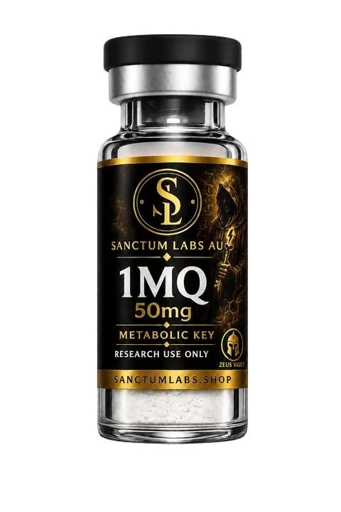 5-Amino-1MQ Sanctum Labs AU vial render