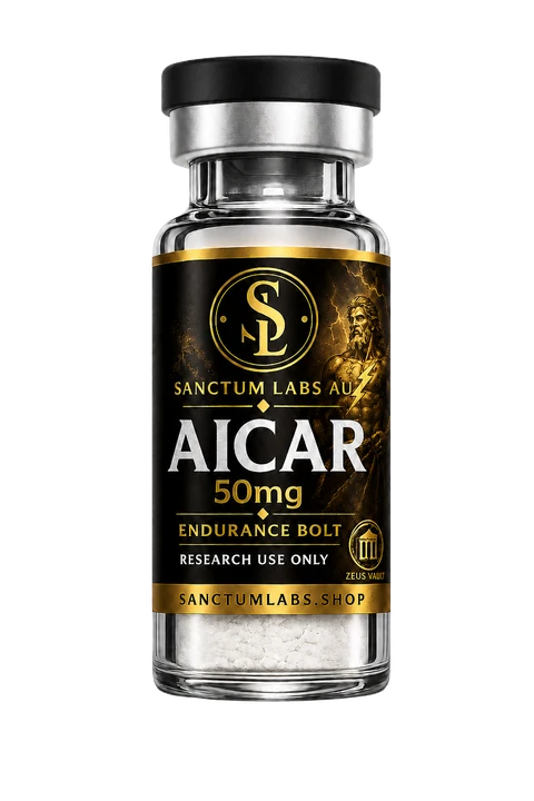 AICAR Sanctum Labs AU vial render