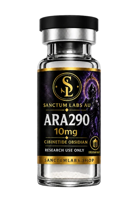 ARA290 (Cibinetide) Sanctum Labs AU vial render