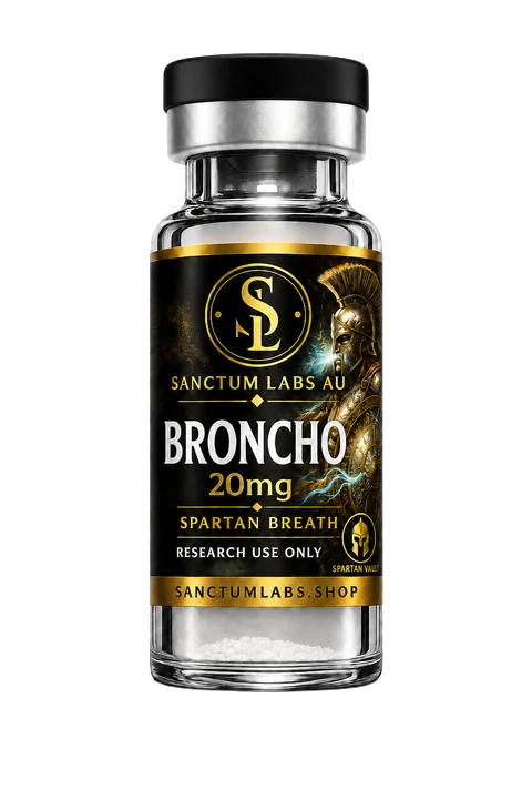 Bronchogen Sanctum Labs AU vial render
