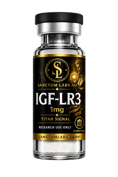 IGF-1 LR3 Sanctum Labs AU vial render
