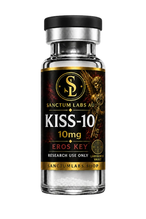 KissPeptin-10 Sanctum Labs AU vial render
