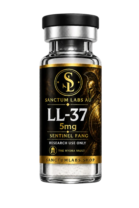 LL-37 Sanctum Labs AU vial render