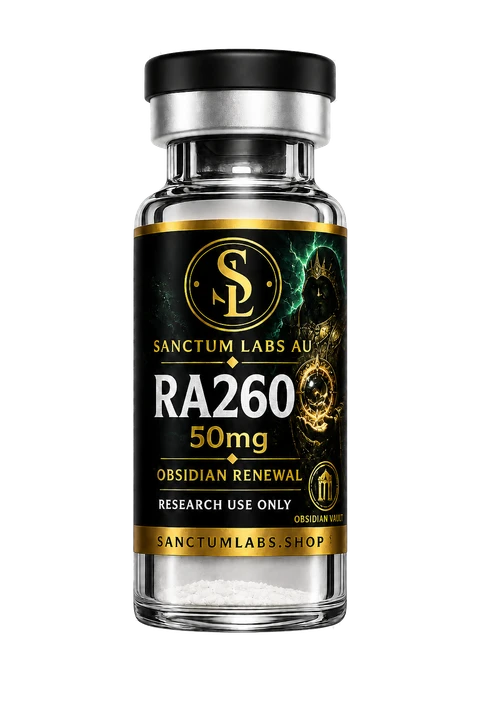 RA260 Sanctum Labs AU vial render